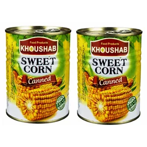 کنسرو ذرت شیرین خوشاب - 350 گرم بسته 2 عددی