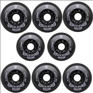 چرخ اسکیت فلاینگ ایکل مدل SLIPPERS -72 بسته 8 عددی