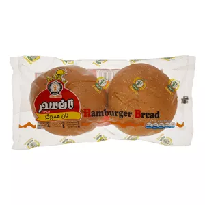 ‫نان همبرگر رومال کنجدی ‬‏ نان سحر - 170 گرم بسته 2 عددي\t