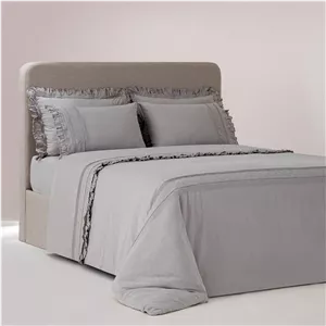 سرویس ملحفه دو نفره 6 تکه اکوکاتن مدل کینگ ADELYA GRI