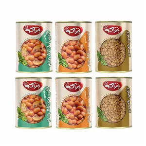 کنسرو پک صبحانه لوبیا چیتی و لوبیا چیتی با قارچ و عدسی پتراکو - 380 گرم بسته 6 عددی