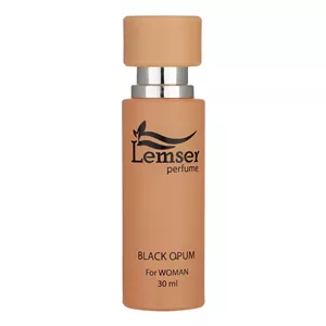 عطر جیبی زنانه لمسر مدل BLACK OPUM حجم 30 میلی لیتر