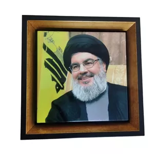 تابلو کاشی طرح شهید سید حسن نصرالله