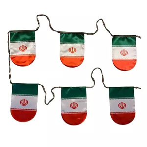 پرچم مدل ریسه ساتن مدل پرچم ایران