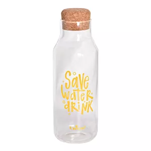 بطری آب یونیک طرح save water کد 3071 گنجایش 1.03 لیتر