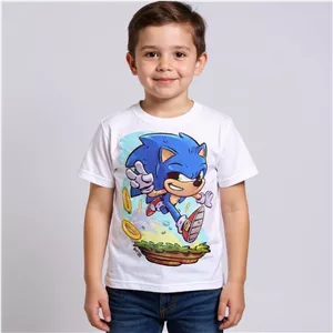 تی شرت پسرانه مدل سونیک W21