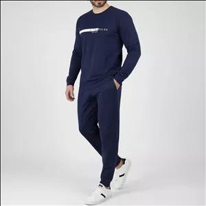 ست تی شرت و شلوار مردانه آریان نخ باف مدل Z17633