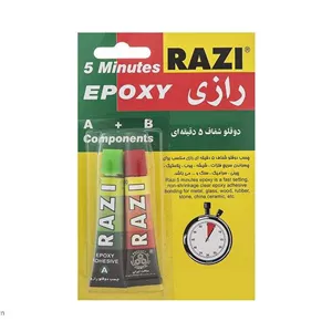 چسب دو قلو رازی کد 32 وزن 16 گرم