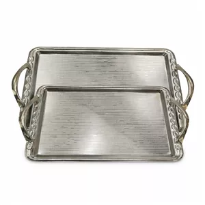 سینی دسته دار ویتارا مدل ss1803 مجموعه 2 عددی