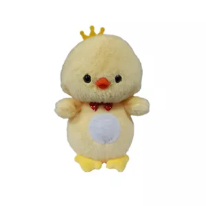 عروسک مدل جوجه تاج دار پاپیونی ارتفاع 23 سانتی متر