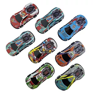 ماشین بازی مدل مسابقه ای طرح Super Car کد 698H-8B مجموعه 8 عددی