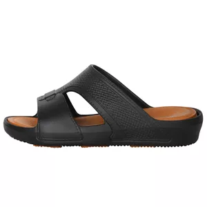 دمپایی مردانه مدل EVA224002607 طرح چرم