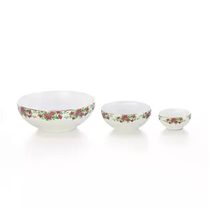 پیاله چینی زرین ایران مدل ایتالیا اف بیدگل درجه عالی مجموعه 13 عددی 