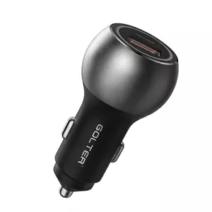 شارژر فندکی خودرو ۵۰ وات دو پورت گولتر مدل GT-C20 