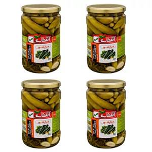 خیار شور ویژه انتخاب - 640 گرم بسته 4 عددی
