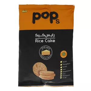 رايس کيک پاپس دينا با طعم پنیر - 90 گرم 