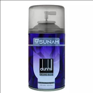  اسپری خوشبوکننده هوا تسونامی مدل دانهیل آبی حجم 250 میلی لیتر