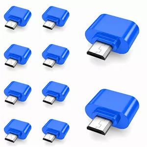 مبدل OTG USB به microUSB شیگو مدل ZOYA بسته ۱۰ عددی