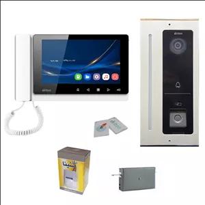 مجموعه دربازکن اثر انگشتی تصویری برایتون مدل 1020-5001HD یک واحدی 