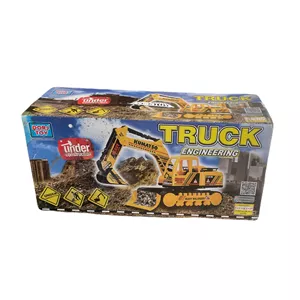 ماشین بازی مدل بیل مکانیکی کوماتسو جعبه دار