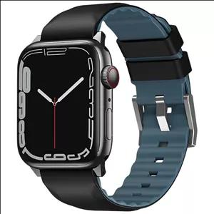 بند اسپریگ مدل Linus Airosoft BKBL مناسب برای اپل واچ 42/44/45 میلی متری سری SE/1/2/3/4/5/6/7/8/9 