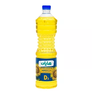 روغن مایع آفتابگردان پالایش شده با ویتامین D3 هایلی - 1.5 لیتر