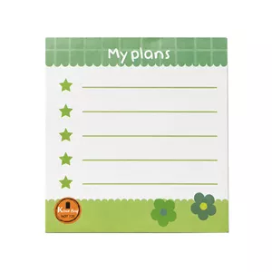 کاغذ یادداشت مدل My Plans 125 سایز 10*10 سانتی متر بسته 2 عددی