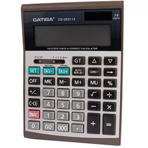 ماشین حساب کاتیگا مدل CD-2837-14