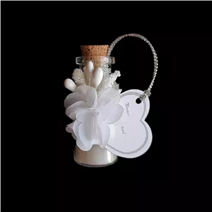 گیفت مدل ویال شمع طرح گل بسته 10 عددی