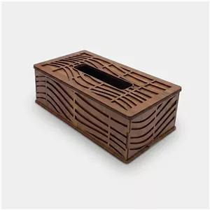 جعبه دستمال کاغذی تکچین کالا مدل MD-4