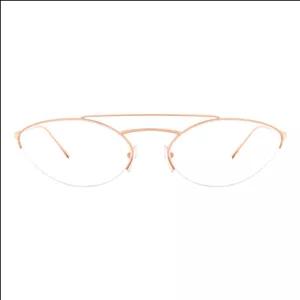 فریم عینک طبی بیضی زنانه پرادا مدل 0PR-62VV-SVF1O1-57 مناسب برای صورت مستطیل، مربع، مثلث و لوزی