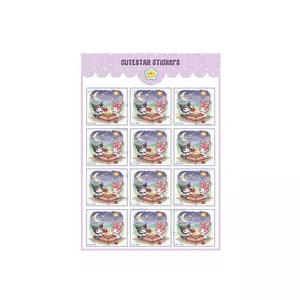 برچسب کیوت استار مدل یلدا مبارک طرح کرومی و ملودی