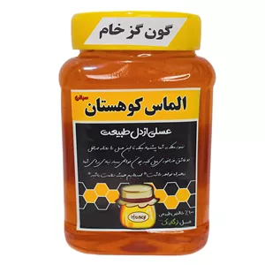 عسل طبیعی سبلان گون گز خام الماس کوهستان - 1 کیلوگرم