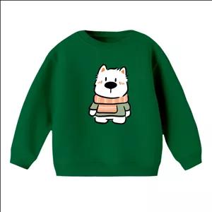 سویشرت بچگانه مدل خرس و شال گردن 