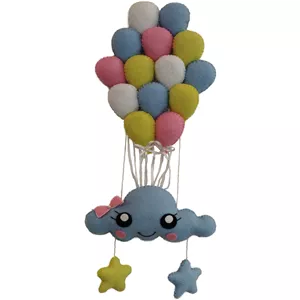  آویز تزئینی اتاق کودک مدل ستاره و بادکنک