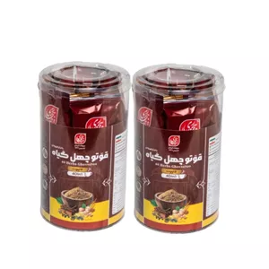 قاووت چهل گیاه ساشه ممتاز رضا بیجاری کرمان - 400 گرم بسته دو عددی