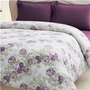 روکش لحاف پنبه انگلیش هوم مدل Rose Luster دو نفره سایز 220x200 سانتی‌متر 