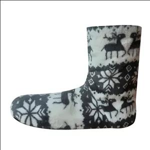 پاپوش زنانه مدل زمستانی طرح گوزن