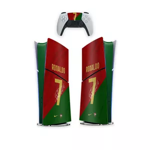 برچسب کنسول بازی پلی استیشن 5 اسلیم کایمون مدل CR7 کدP5S045 بسته 6عددی