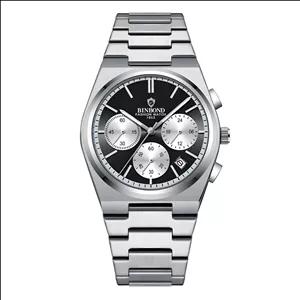 ساعت مچی عقربه‌ای کوارتز مردانه بین باند مدل سه موتور فعال کورنوگراف 1853 کد G_n5