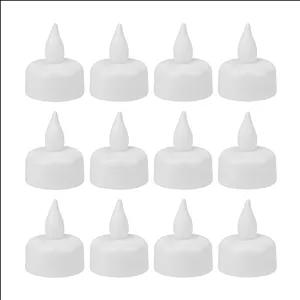 شمع ال ای دی مدل Floating مجموعه 12 عددی