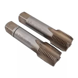 قلاویز دستی استیکو مدل G1/2-14 HSSG سایز 1/2 اینچ مجموعه 2 عددی