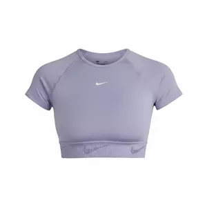 نیم‌تنه ورزشی زنانه نایکی مدل T-SHIRT NIKE PRO CROP DONNA کد HM6369-533