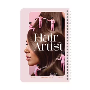 دفتر نوبت‌دهی 80 برگ مدل Hair Artist پالت