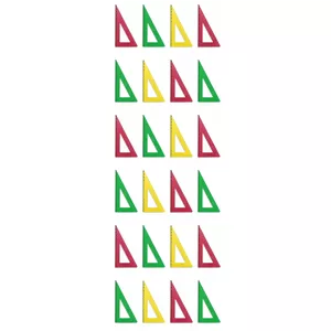 گونیا مدل ژله ای بسته 24 عددی