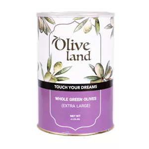 زیتون سبز با هسته الیو لند - 4000 گرم