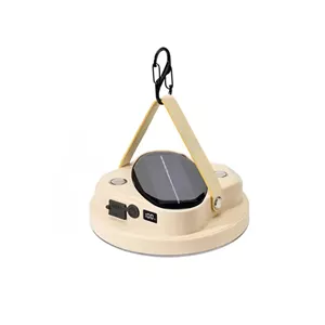 چراغ کمپینگ مدل خورشیدی هوشمند و شارژی LED-KK451