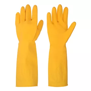 دستکش نظافت رز مریم مدل ساق بلند سایز L