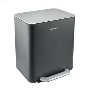 سطل زباله پدالی سام ست مدل چهار گوش گنجایش 20 لیتر