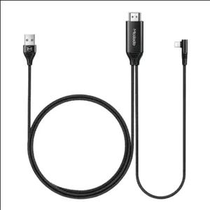 کابل تبدیل USB به HDMI/لایتنینگ مک دودو مدل CA-640 طول 2 متر